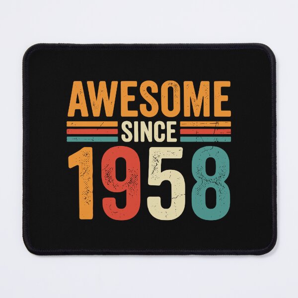 Item preview, Awesome Since 1958 Birthday 65th Birth Year Vintage designed and sold by SofiBlair.