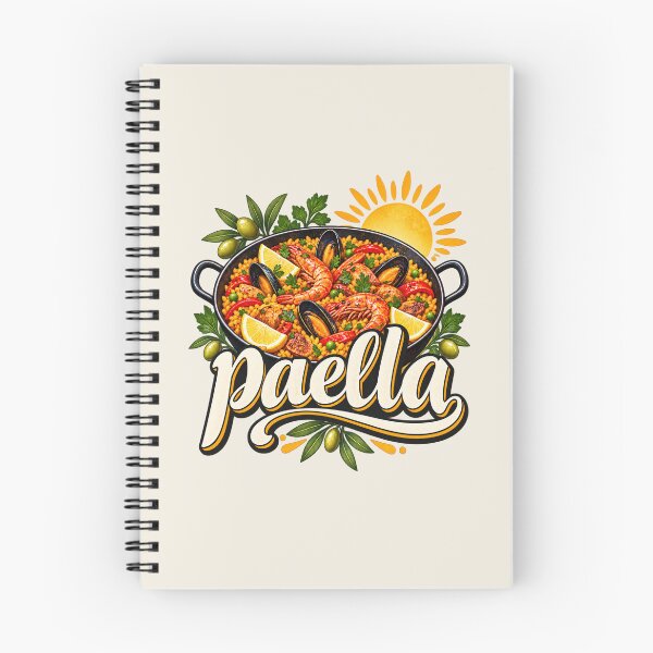 Item preview, Paella – Spanish Mediterranean Food Lover Design designed and sold by MetaModel Editions.
