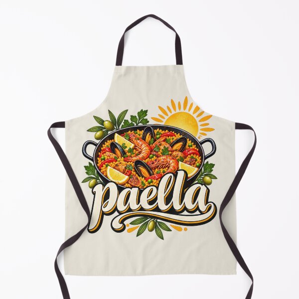 Item preview, Paella – Spanish Mediterranean Food Lover Design designed and sold by MetaModel Editions.