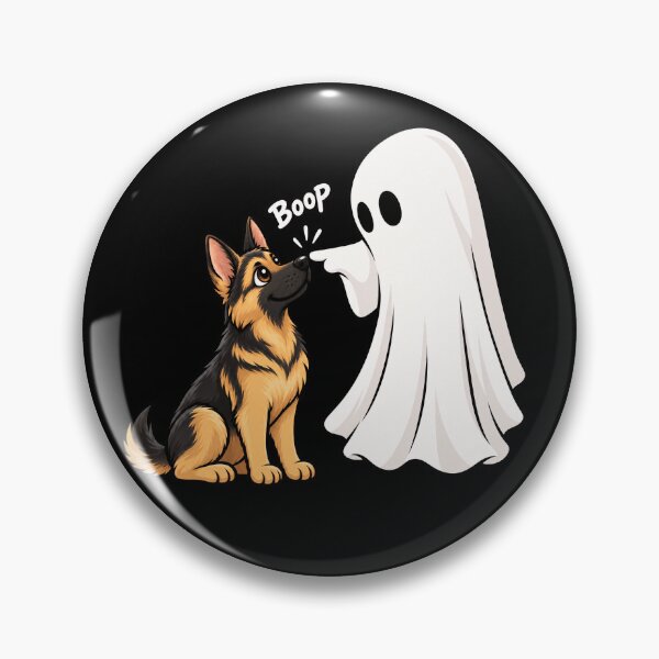 Item preview, Funny Ghost German Shepherd Dog Boop Halloween Design Mom Dad designed and sold by rafaeltto.