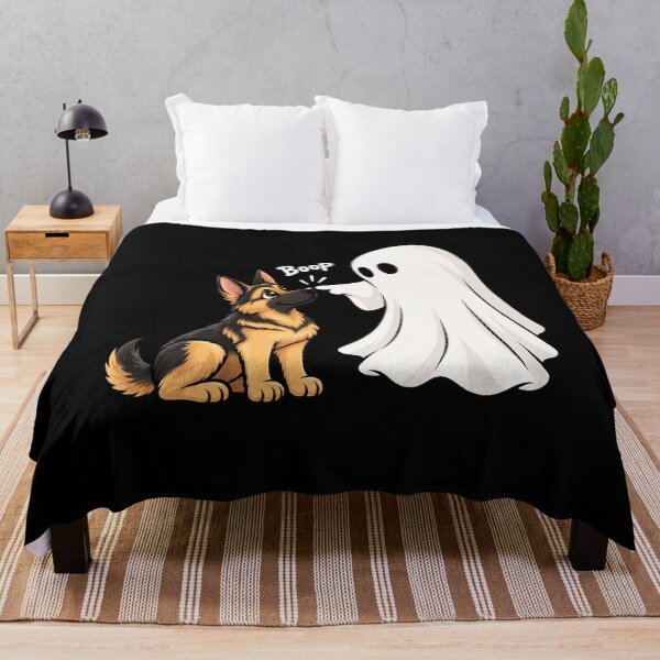 Item preview, Funny Ghost German Shepherd Dog Boop Halloween Design Mom Dad designed and sold by rafaeltto.