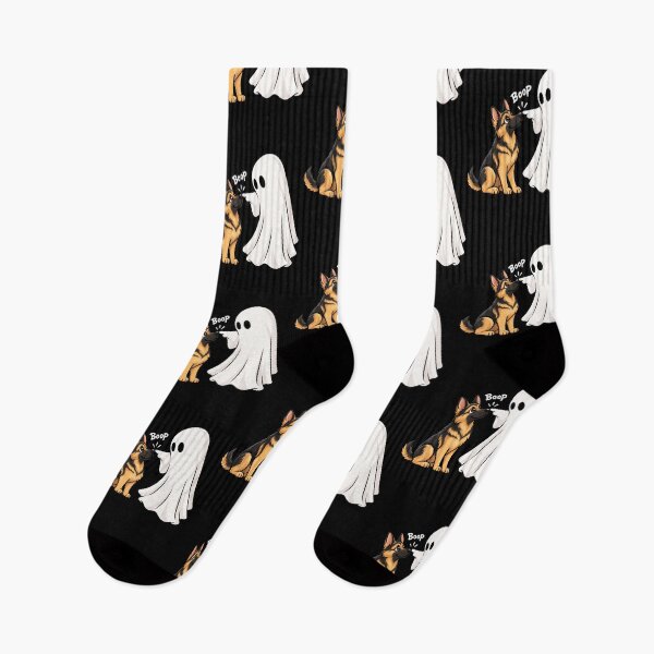 Item preview, Funny Ghost German Shepherd Dog Boop Halloween Design Mom Dad designed and sold by rafaeltto.