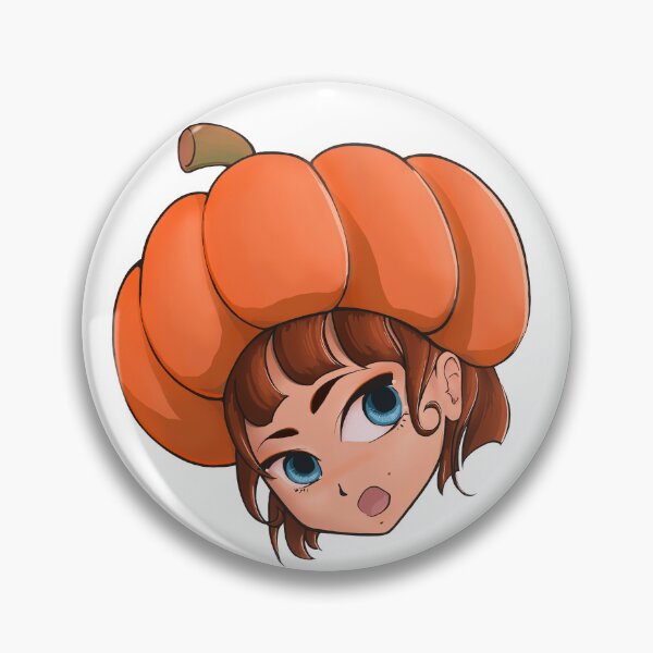 Item preview, Pumpkin Anime Girl designed and sold by ArkangelMerici.