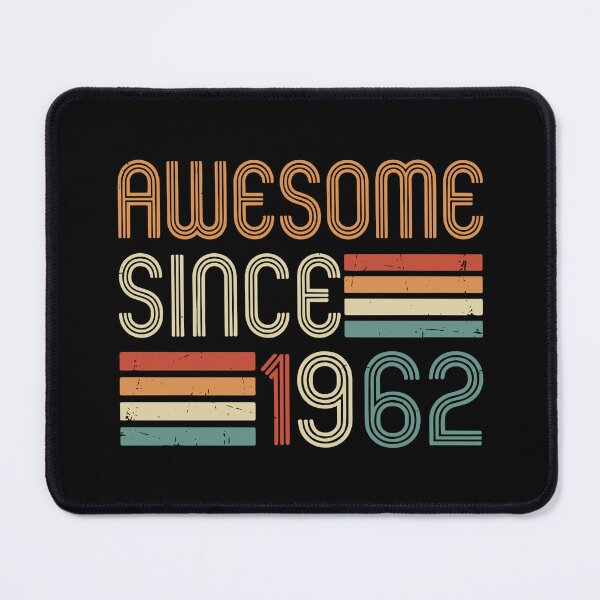 Item preview, Awesome Since 1962 Birthday Vintage Born In 1962 designed and sold by SofiBlair.