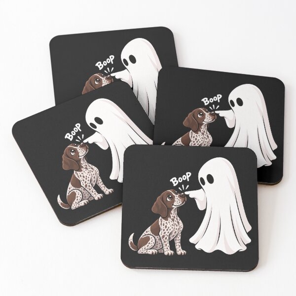 Item preview, Funny Ghost German Shorthaired Pointer Dog Boop Halloween Design Mom Dad designed and sold by rafaeltto.