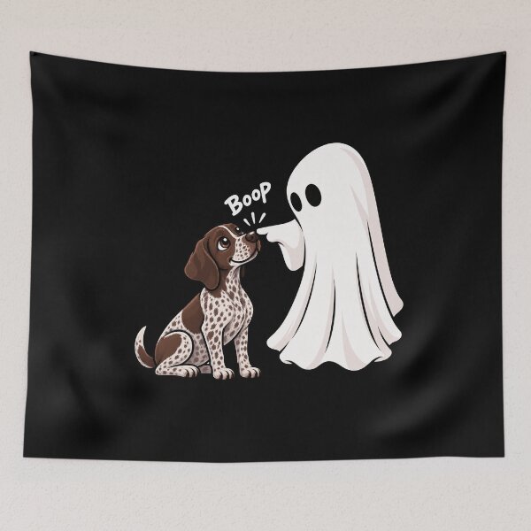 Item preview, Funny Ghost German Shorthaired Pointer Dog Boop Halloween Design Mom Dad designed and sold by rafaeltto.