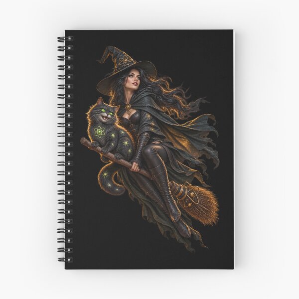 Item preview, Witch and Cat designed and sold by MarkColeImaging.