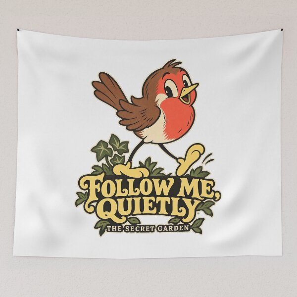 Item preview, The Secret Garden – Follow Me Quietly designed and sold by Fenay Designs.