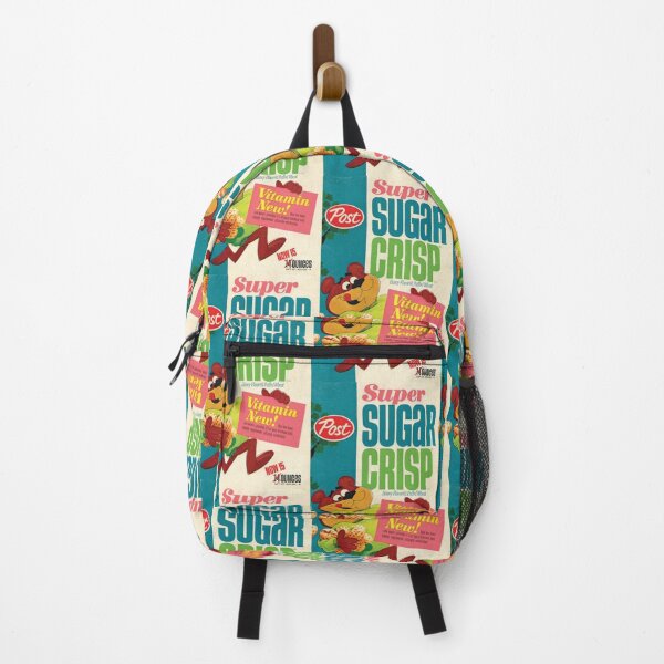 Item preview, Super Sugar Crisp - Vintage Cereal Box designed and sold by Offset Vinyl Film.