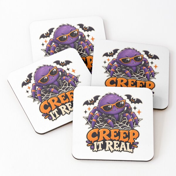 Item preview, Creep It Real Halloween Spider designed and sold by Pixanova.