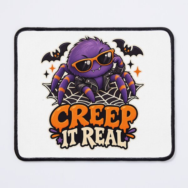 Item preview, Creep It Real Halloween Spider designed and sold by Pixanova.