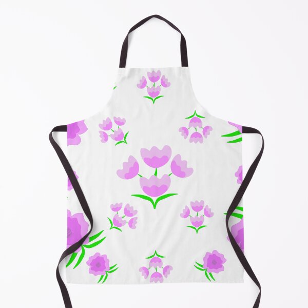 Item preview, Cute Pink Floral and Tulip Bouquet Seamless Pattern on White Background designed and sold by Ei-Ei.