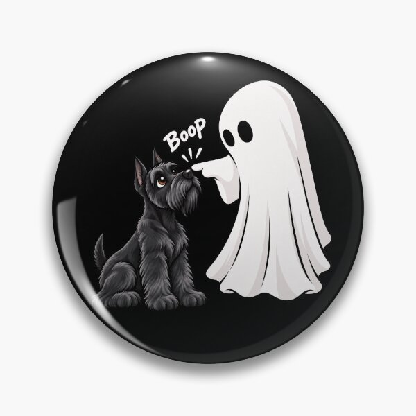 Item preview, Funny Ghost Giant Schnauzer Dog Boop Halloween Design Mom Dad designed and sold by rafaeltto.