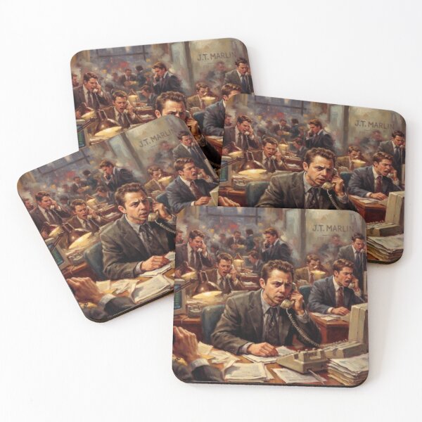 Item preview, Boiler Room Stockbroker Crime Fine Art Tribute designed and sold by Art's Diner.