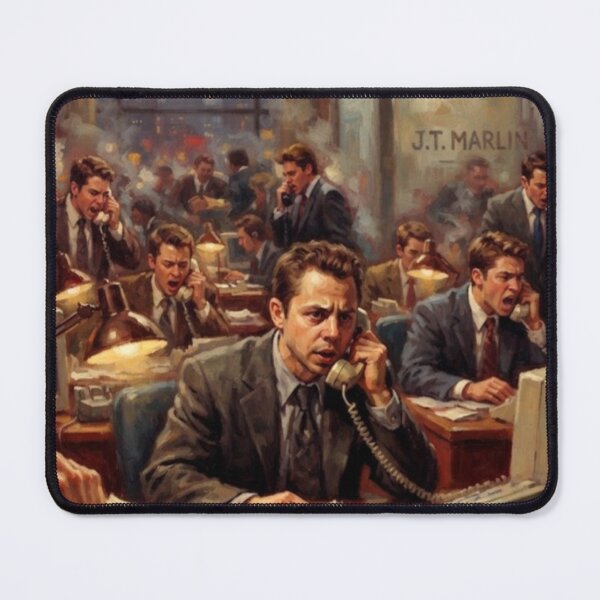 Item preview, Boiler Room Stockbroker Crime Fine Art Tribute designed and sold by Art's Diner.