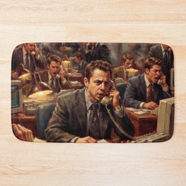 Item preview, Boiler Room Stockbroker Crime Fine Art Tribute designed and sold by Art's Diner.