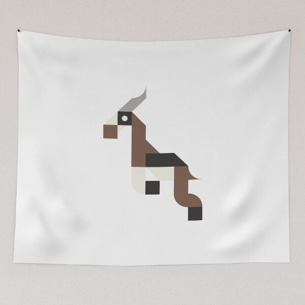 Item preview, Geometric Gazelle – Modular Geometric Art designed and sold by Crocoedu.