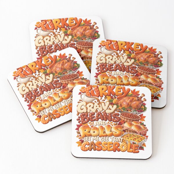 Item preview, Turkey Gravy Beans Rolls Thanksgiving Casserole designed and sold by KireVeronica.