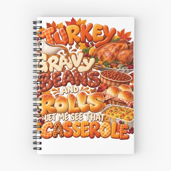 Item preview, Turkey Gravy Beans Rolls Thanksgiving Casserole designed and sold by KireVeronica.
