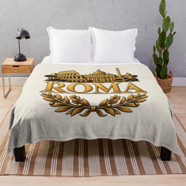 Item preview, Roma – Golden Rome Landmarks Italian Travel Design designed and sold by MetaModel Editions.