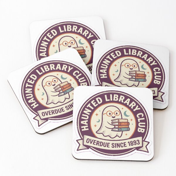 Item preview, Haunted Library Club - Overdue Since 1893 designed and sold by Ridahh.