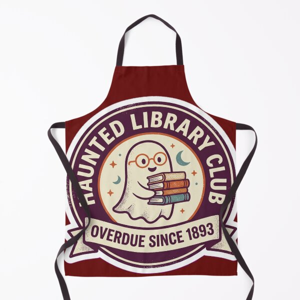 Item preview, Haunted Library Club - Overdue Since 1893 designed and sold by Ridahh.