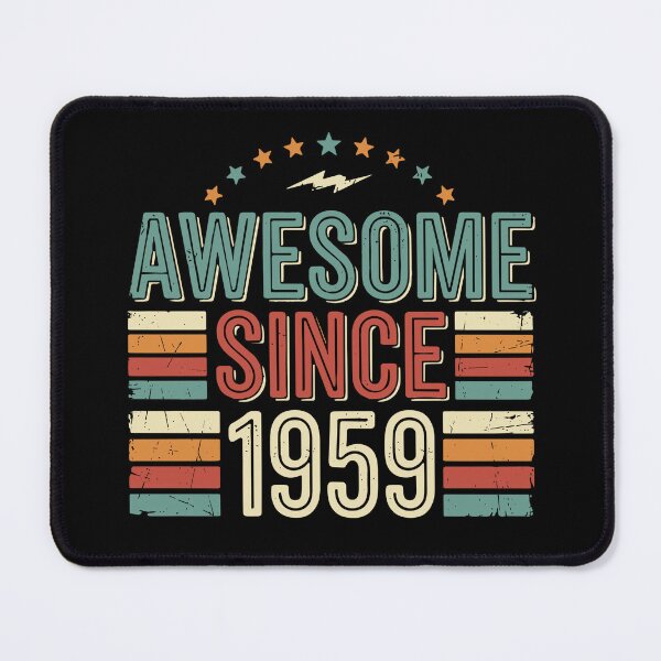 Item preview, Awesome Since 1959 Born 1959 65th Birthday designed and sold by SofiBlair.
