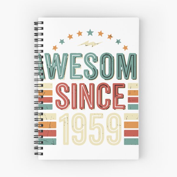 Item preview, Awesome Since 1959 Born 1959 65th Birthday designed and sold by SofiBlair.