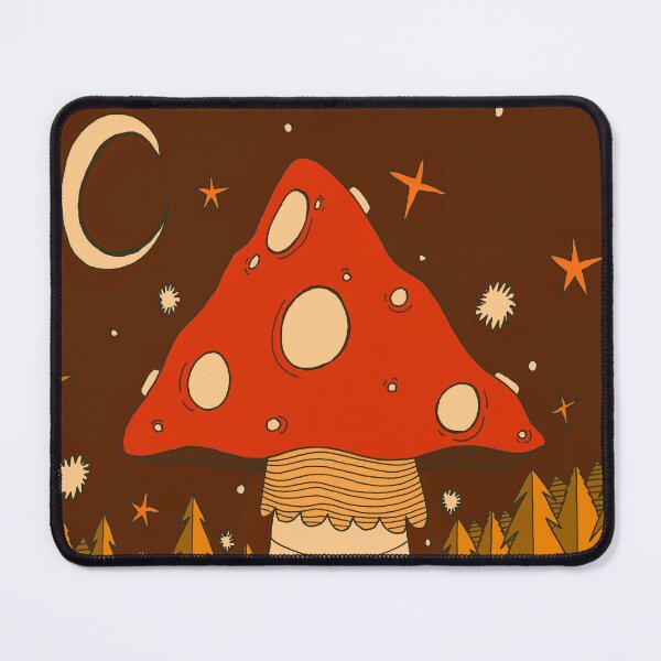 Item preview, A giant autumn mushroom designed and sold by Swadeillustrations.