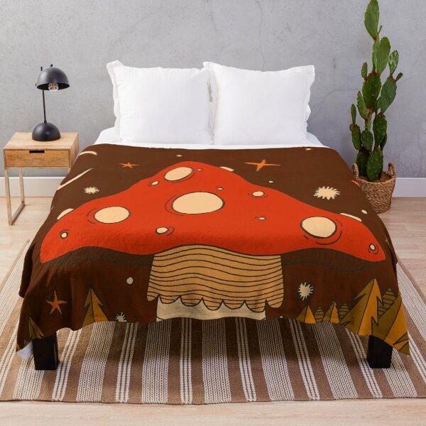 Item preview, A giant autumn mushroom designed and sold by Swadeillustrations.