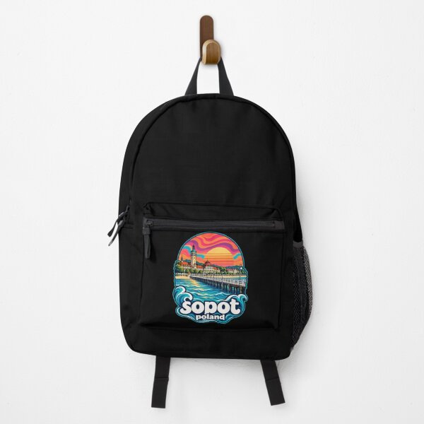 Item preview, Sopot City Trojmiasto Poland Trippy Art designed and sold by TomFrontierArt.