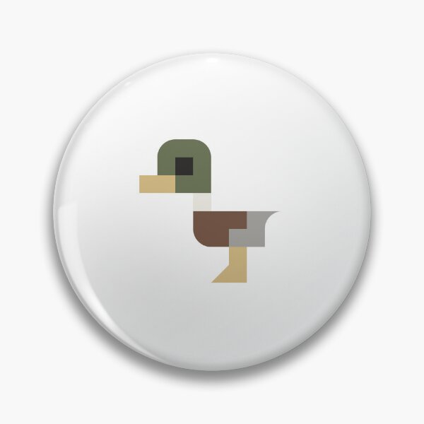 Aperçu de l'œuvre Canard géométrique – Art géométrique modulaire créée et vendue par Crocoedu.