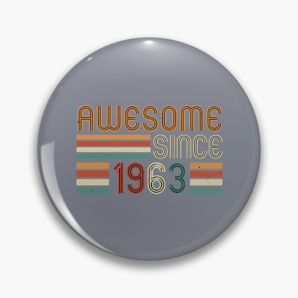 Item preview, Awesome Since 1963 Birthday Born In 1963 Vintage Celebration designed and sold by SofiBlair.