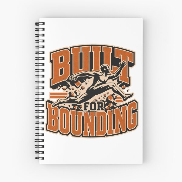 Item preview, Built For Bounding Retro Athletic Lettering designed and sold by BoosterShop.
