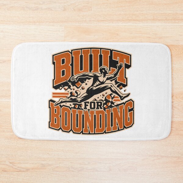 Item preview, Built For Bounding Retro Athletic Lettering designed and sold by BoosterShop.