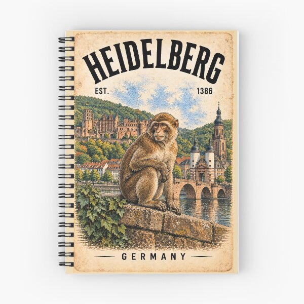 Item preview, Heidelberg Vintage Germany Monkey designed and sold by CUBE2024.