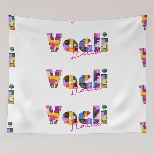 Item preview, Vagli, Baschi, Italy, Italia, colorful typography design for travellers designed and sold by Wanderful-roads.