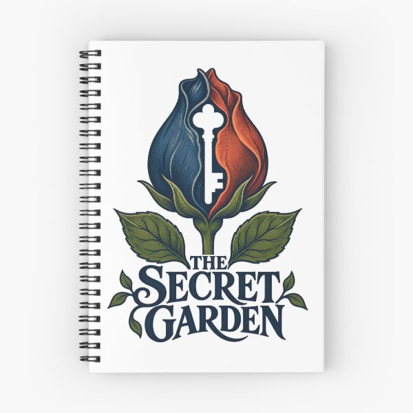Item preview, The Secret Garden – Two-Tone Rosebud Keyhole designed and sold by Fenay Designs.
