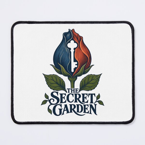 Item preview, The Secret Garden – Two-Tone Rosebud Keyhole designed and sold by Fenay Designs.