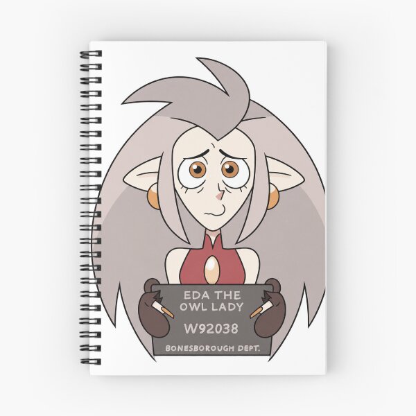 Item preview, Eda the Owl Lady Mugshot designed and sold by Migi-Desu.