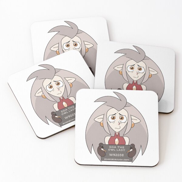 Item preview, Eda the Owl Lady Mugshot designed and sold by Migi-Desu.
