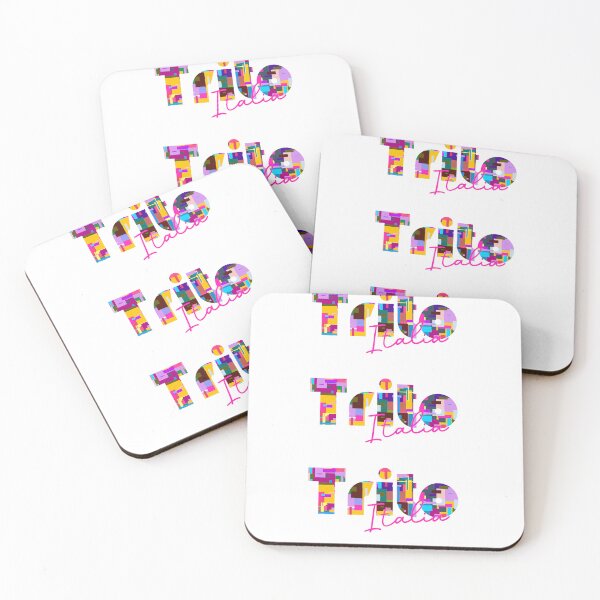 Item preview, Trito, Castello, Italy, Italia, colorful typography design for travellers designed and sold by Wanderful-roads.