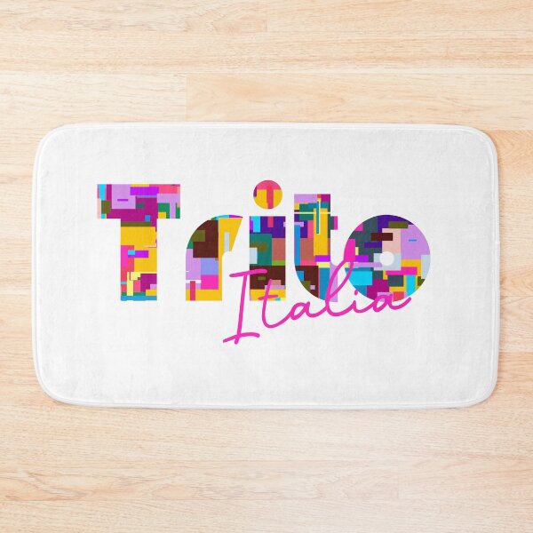 Item preview, Trito, Castello, Italy, Italia, colorful typography design for travellers designed and sold by Wanderful-roads.