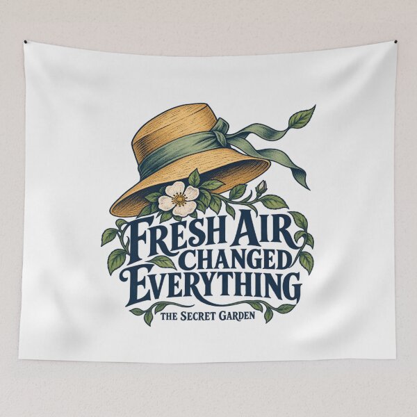 Item preview, The Secret Garden – Fresh Air Changed Everything designed and sold by Fenay Designs.