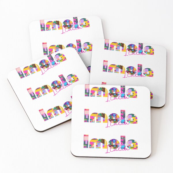 Item preview, Imola, Bologna, Italy, Italia, colorful typography design for travellers designed and sold by Wanderful-roads.