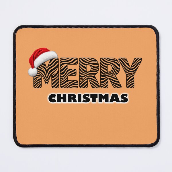Item preview, Zebra MERRY  Holiday Typography designed and sold by annenambiro.