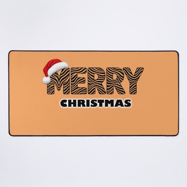 Item preview, Zebra MERRY  Holiday Typography designed and sold by annenambiro.