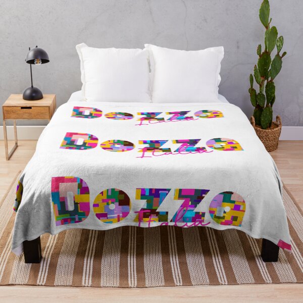 Item preview, Dozza, Bologna, Italy, Italia, colorful typography design for travellers designed and sold by Wanderful-roads.