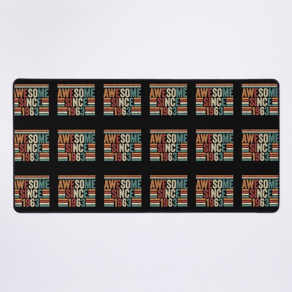 Item preview, Awesome Since 1963 Birthday Born In Sixty Three Men Women designed and sold by SofiBlair.