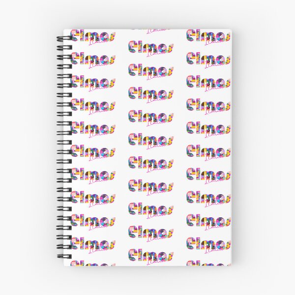 Item preview, Elmas, Cagliari, Italy, Italia, colorful typography design for travellers designed and sold by Wanderful-roads.